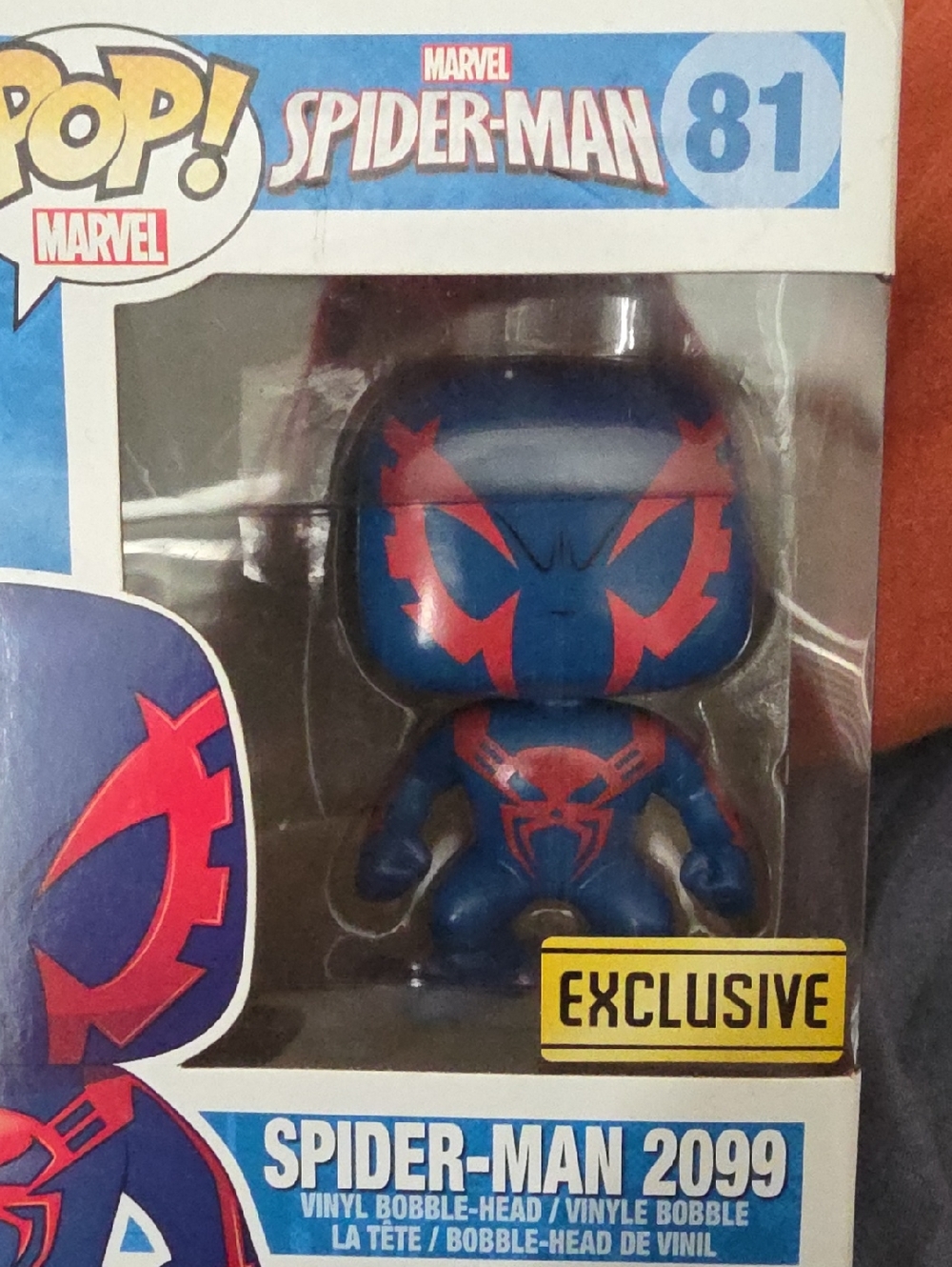 Marvel Spider-Man 2099 Funko Pop - Blue and Red Exclusive